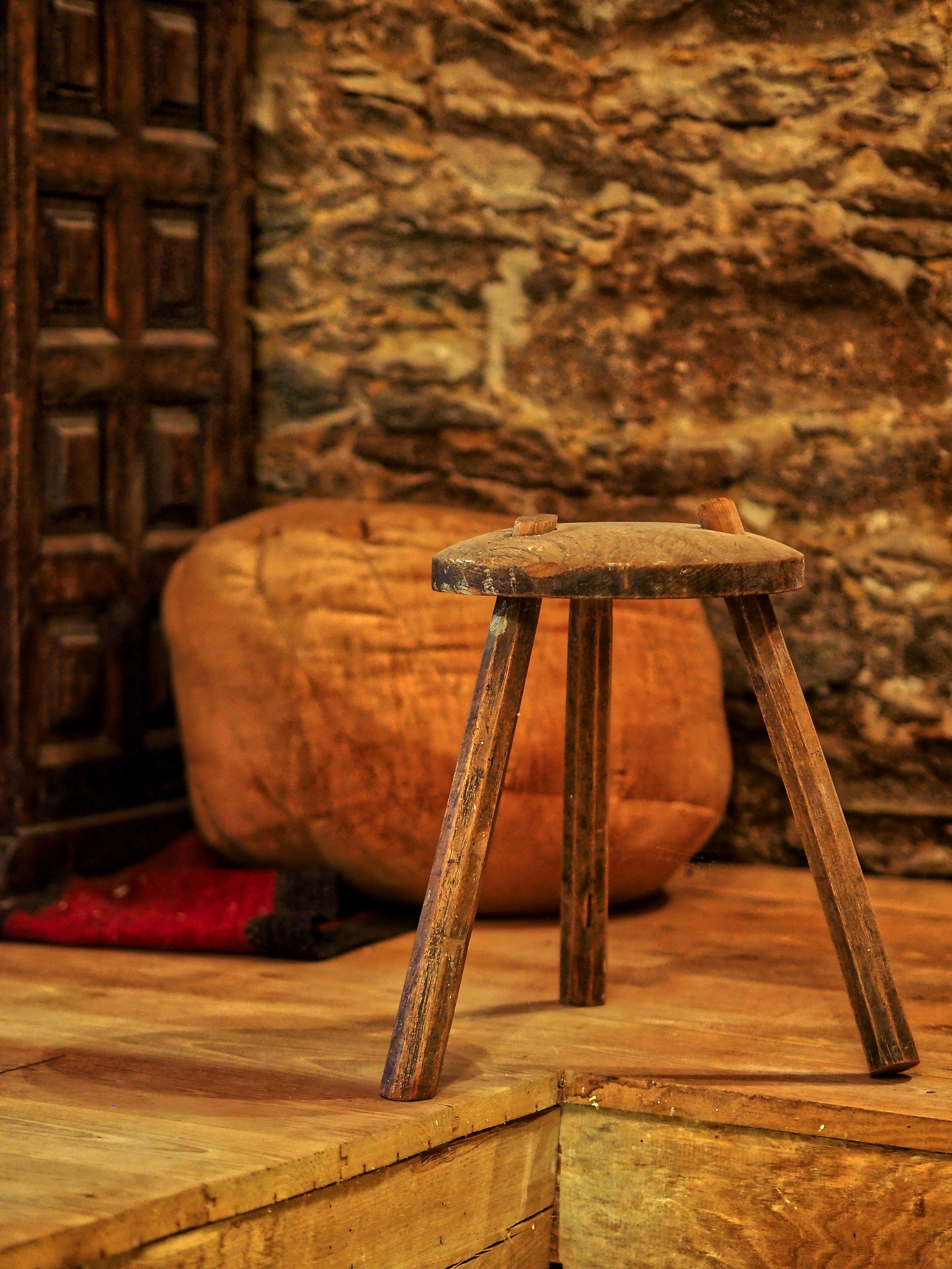 Nordic Oak Stool